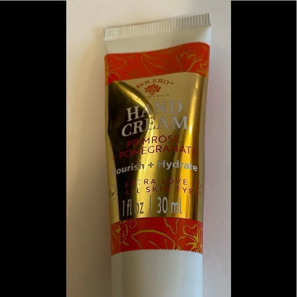 💥Bolero Beverly Hills Hand Cream Primrose + Promegranate Nourish + Hydrate